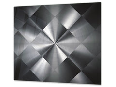 Tempered GLASS Cutting Board D01 Abstract Series: Texture 52