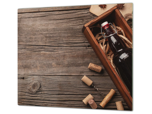 Cubierta de placa de inducción 60D04: Botellas de vino 4