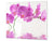 Planche à découper en verre – Couvre-plaques de cuisson D06 Série Fleurs: Orchidée 3