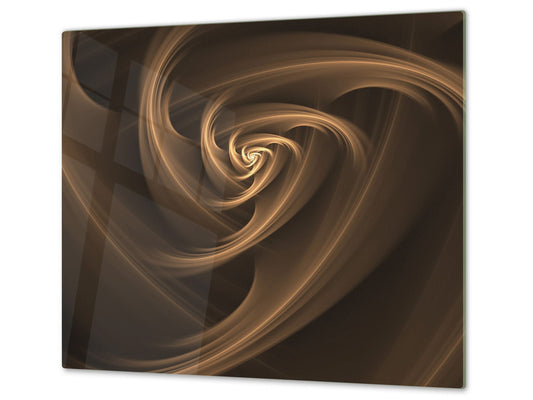 Tempered GLASS Cutting Board D01 Abstract Series: Abstract Art 19