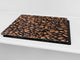 KITCHEN BOARD & Induction Cooktop Cover D05 Coffee Series: Coffee 134