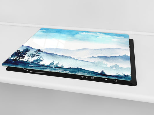 Worktop saver and Pastry Board 60D08: Mountains 1