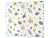 Mehrfunktional Hartglas Gehärtetes - Abdeckplatte für Induktionskochfeld - Schneideplatten;  Drawings Series: Texture 103