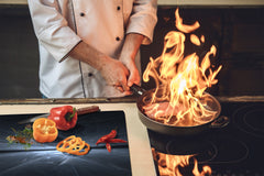 Tempered GLASS Cutting Board D01 Abstract Series: Abstract Art 20