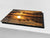 Very Big Kitchen Board – Glass Cutting Board and worktop saver; Nature series DD08: Alberi 1