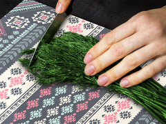 Chopping Board - Induction Cooktop Cover D14 Patterns and Mandalas Series: Texture 148