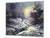UNIQUE Tempered GLASS Kitchen Board 60D05A: Winter landscape