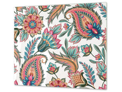 Glass Cutting Board and Worktop Saver D06 Flowers Series: Drawing 66