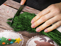 CUTTING BOARD and Cooktop Cover ;D20 Christmas Series: Christmas muffins