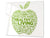 ORIGINALE tagliere in VETRO temperato – Copri-piano cottura a induzione; D07 Frutta e Verdura: Apple 16