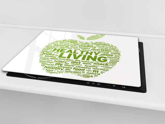 KITCHEN BOARD & Induction Cooktop Cover  D07 Fruits and vegetables: Apple 16