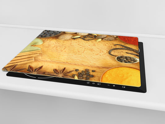 Glass Kitchen Board 60D03A: Spices. 2