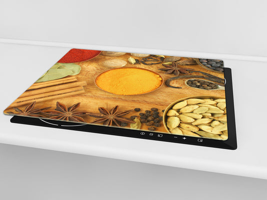 Glass Kitchen Board 60D03A: Spices. 3