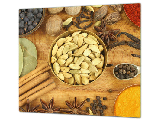 Glass Kitchen Board 60D03A: Spices. 4