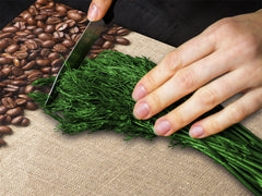 Tagliere in VETRO temperato – Proteggi-piano di lavoro e spianatoia; D05 Serie Caffè Caffè 144