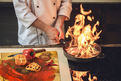 Resistant Glass Cutting Board 60D05B: Maki 7