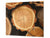Tablero de cocina de VIDRIO templado – Resistente a golpes y arañazos  - D10A Serie Texturas A: Madera 15