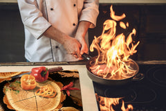 Tempered GLASS Kitchen Board – Impact & Scratch Resistant D10A Textures Series A: Wood 15