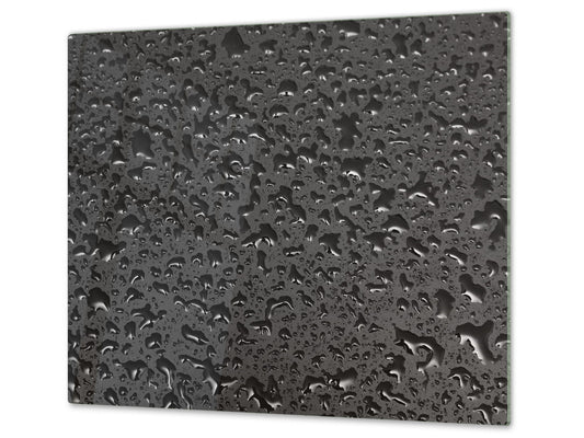 Tempered GLASS Kitchen Board – Impact & Scratch Resistant D10B Textures Series B: Water 25