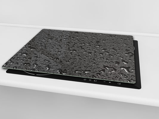 Tempered GLASS Kitchen Board – Impact & Scratch Resistant D10B Textures Series B: Water 25