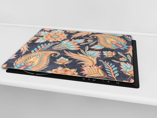 Chopping Board - Induction Cooktop Cover D14 Patterns and Mandalas Series: Drawing 55