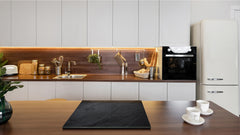 TEMPERED GLASS CHOPPING BOARD – Glass Cutting Board and Worktop Saver D26 Textures and tiles 2 Series: Dark granite