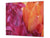 Schneidbrett aus Hartglas und schützende Arbeitsoberfläche D06 Flowers Series: Texture 72