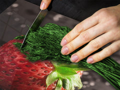 KITCHEN BOARD & Induction Cooktop Cover  D07 Fruits and vegetables: Strawberry 19