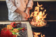 Küchenbrett aus Hartglas und Induktionskochplattenabdeckung – Schneideplatten; D07 Fruits and vegetables:  Strawberry 19