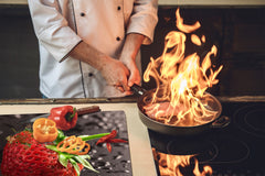 KITCHEN BOARD & Induction Cooktop Cover  D07 Fruits and vegetables: Strawberry 19