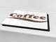KITCHEN BOARD & Induction Cooktop Cover D05 Coffee Series: Coffee 39