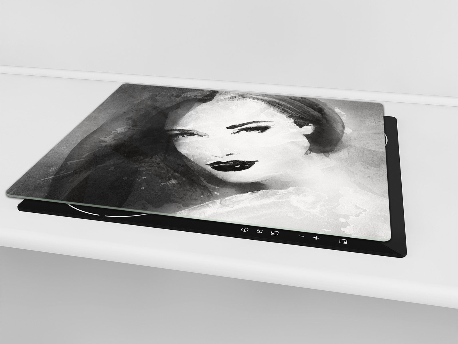 Glass stove top 60D19: Woman 6