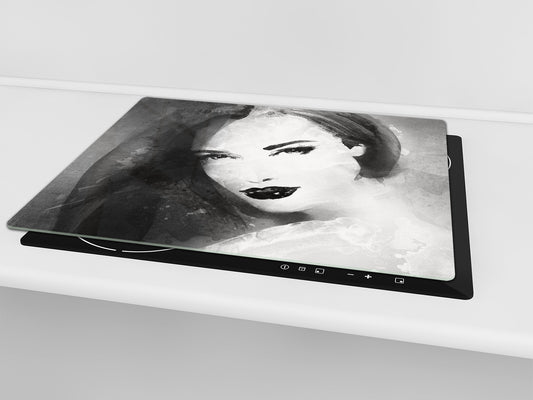 Glass stove top 60D19: Woman 6