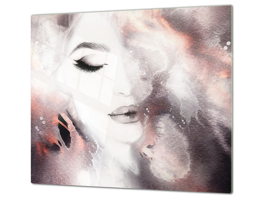 Glass stove top 60D19: Woman 5