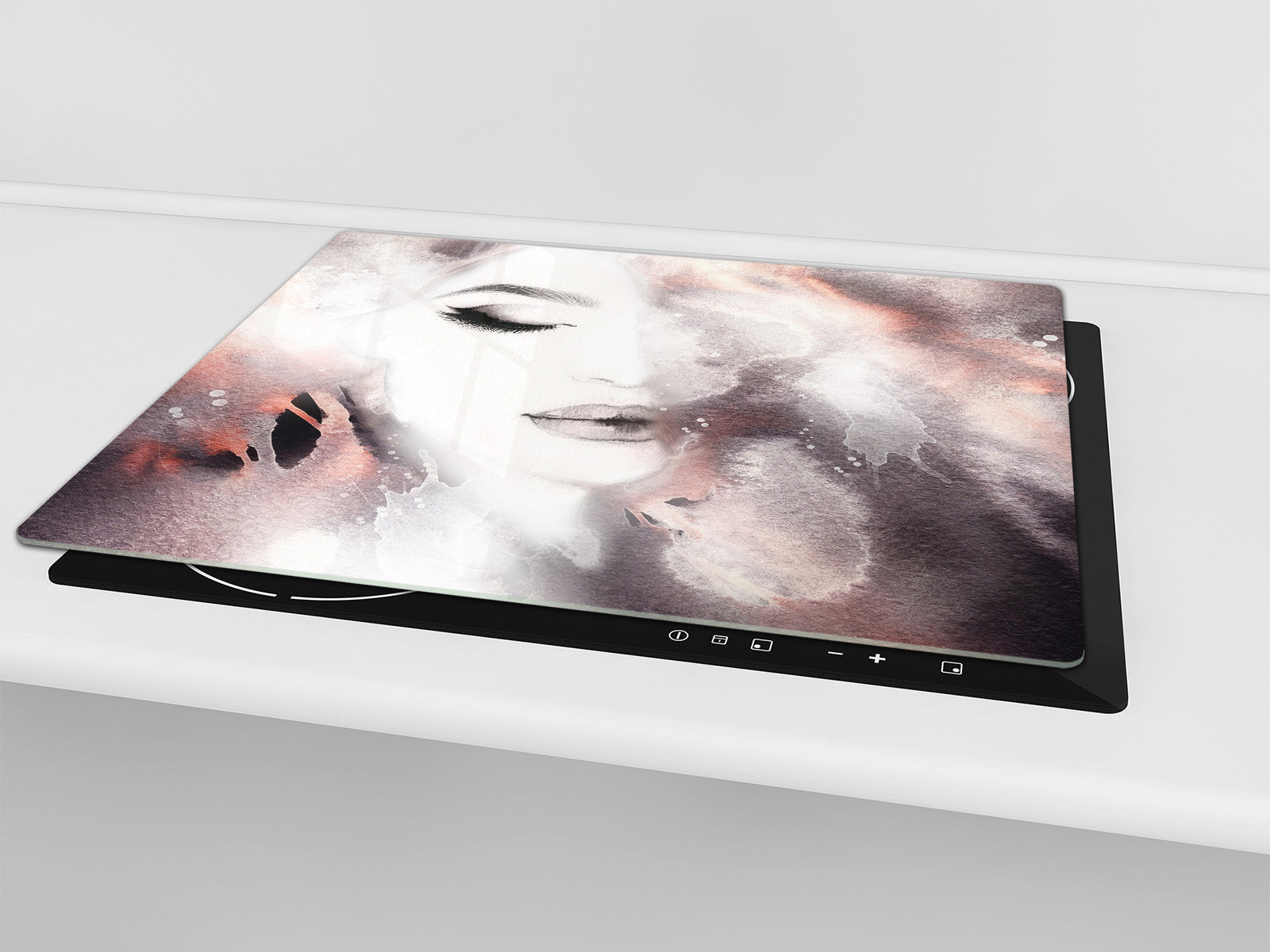 Glass stove top 60D19: Woman 5