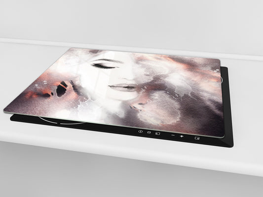 Glass stove top 60D19: Woman 5