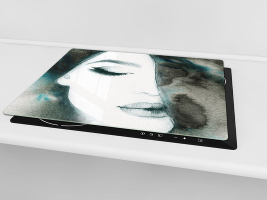 Glass stove top 60D19: Woman 4