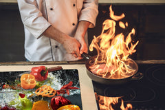 Worktop saver and Pastry Board 60D02: Fruit in water