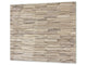 Kochplattenabdeckung Stove Cover und Schneideplatten; D10 Textures Series A:  Brick wall 2
