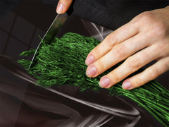 Tagliere in VETRO temperato – Proteggi-piano di lavoro e spianatoia; D05 Serie Caffè Caffè 6