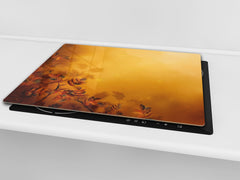 Tempered GLASS Cutting Board D01 Abstract Series: Texture 25