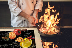 KITCHEN BOARD & Induction Cooktop Cover  D07 Fruits and vegetables: Lemon 10