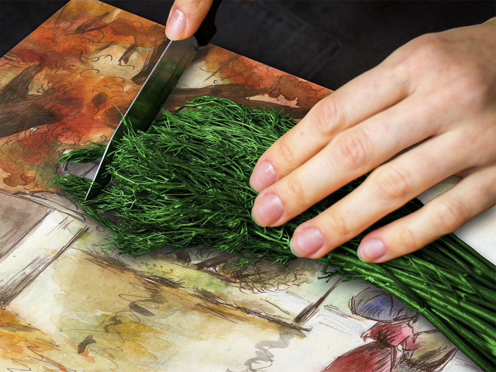 Worktop saver and Pastry Board D13 Images: Drawing 22