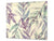 Mehrfunktional Hartglas Gehärtetes - Abdeckplatte für Induktionskochfeld - Schneideplatten;  Drawings Series: Leaves 28