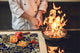 Küchenbrett aus Hartglas und Induktionskochplattenabdeckung; D13 Images: Decoration 3