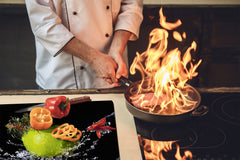 KITCHEN BOARD & Induction Cooktop Cover  D07 Fruits and vegetables: Apple 8