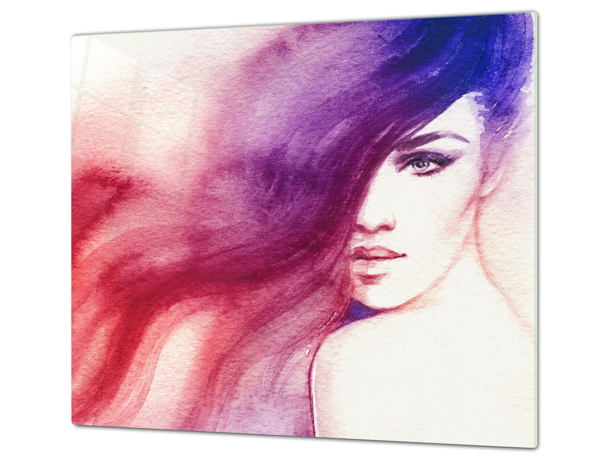 Resistant Glass Cutting Board 60D05B: Woman 3