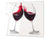 Schneidbrett aus Hartglas und schützende Arbeitsoberfläche D04 Drinks Series: wine 2