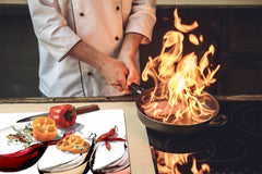 Tabla de cortar - Cubierta para la placa de inducción D04 Serie Bebidas: Vino 8