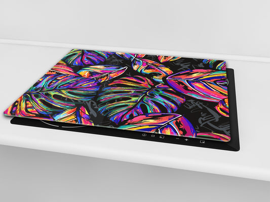 Tempered GLASS Cutting Board – Worktop saver  D15 Drawings Series: Drawing 68